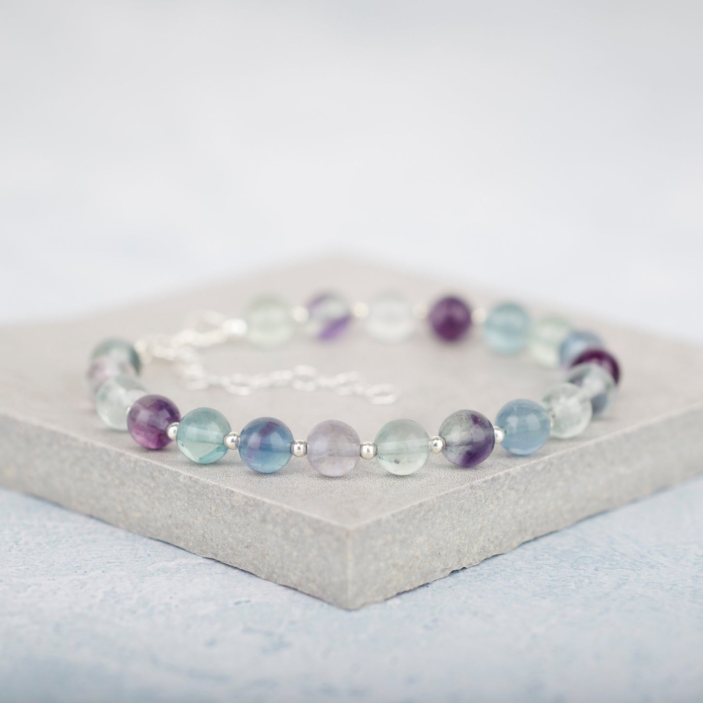 Fluorite Gemstone Bracelet