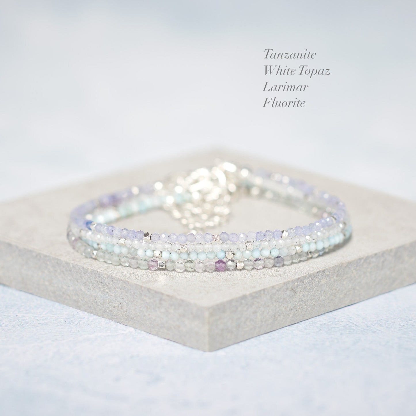 Dainty Tanzanite Bracelet (AAA Grade)