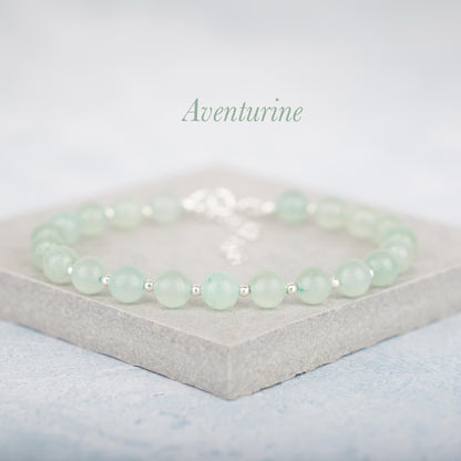 Green Aventurine Gemstone Bracelet