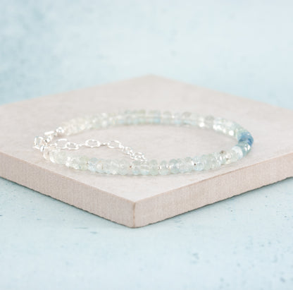 Aquamarine Gemstone Bracelet