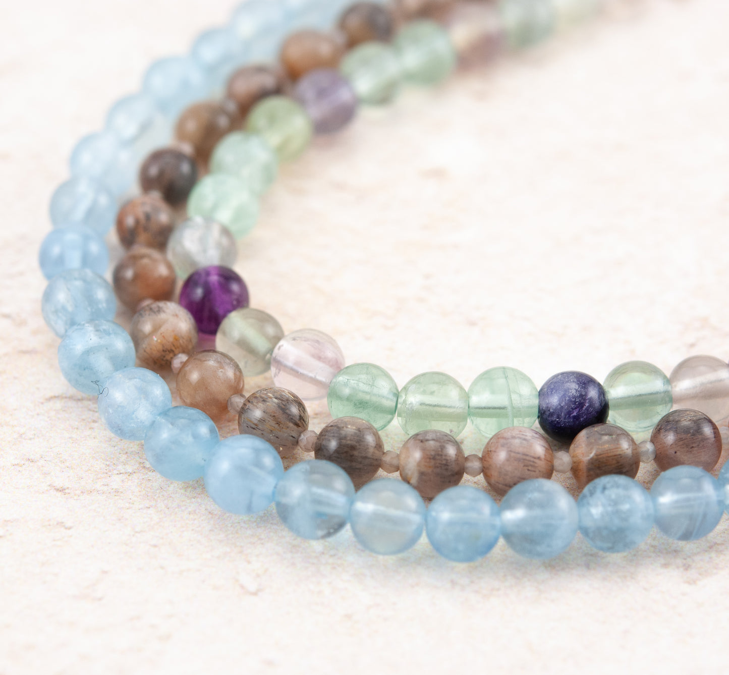 Fluorite Gemstone Bracelet