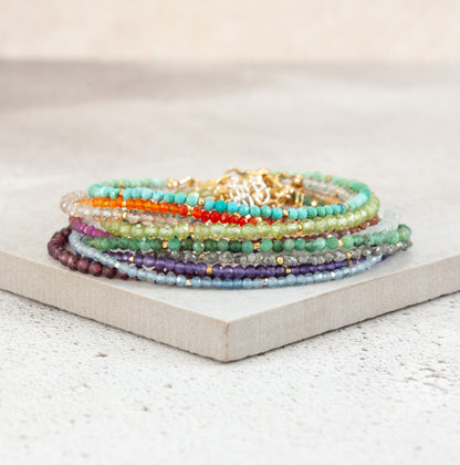 Dainty Birthstone Bracelet - Choose Your Birthstone