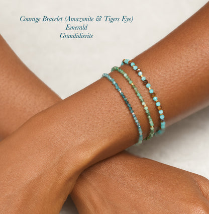 Dainty Emerald Bracelet