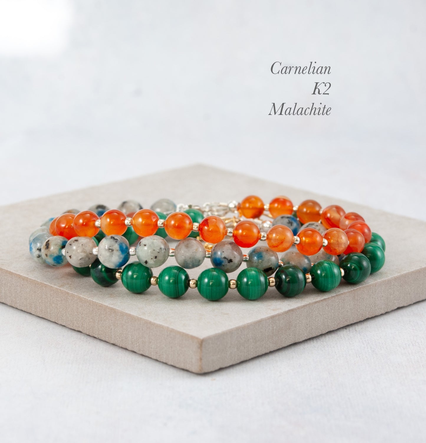 Carnelian Gemstone Bracelet