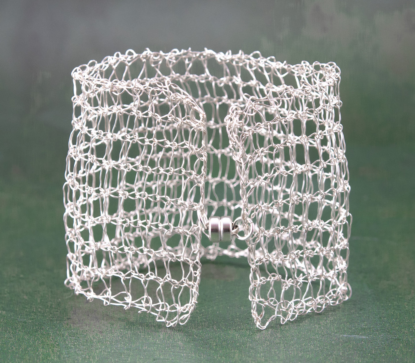 Silver Cuff Bracelet - The Filament Collection