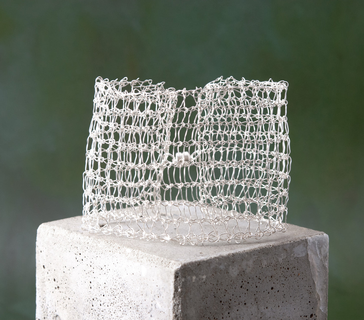 Silver Cuff Bracelet - The Filament Collection