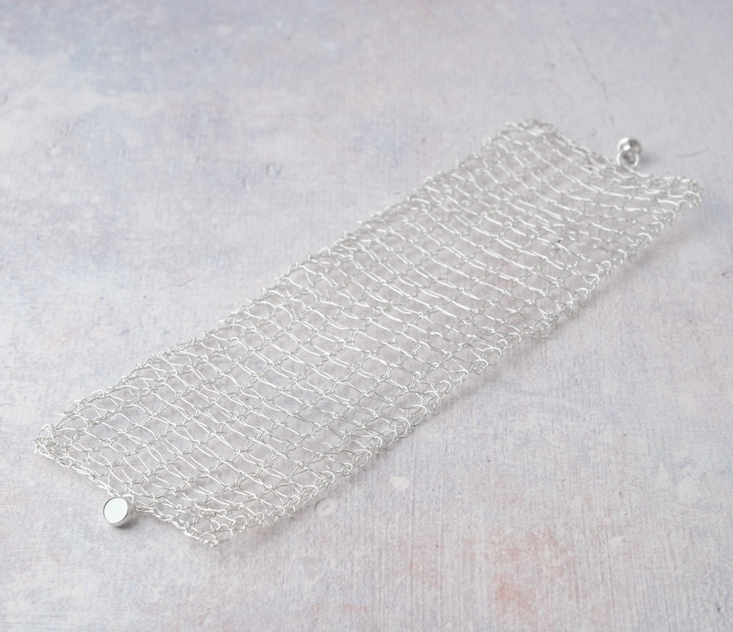 Silver Cuff Bracelet - The Filament Collection