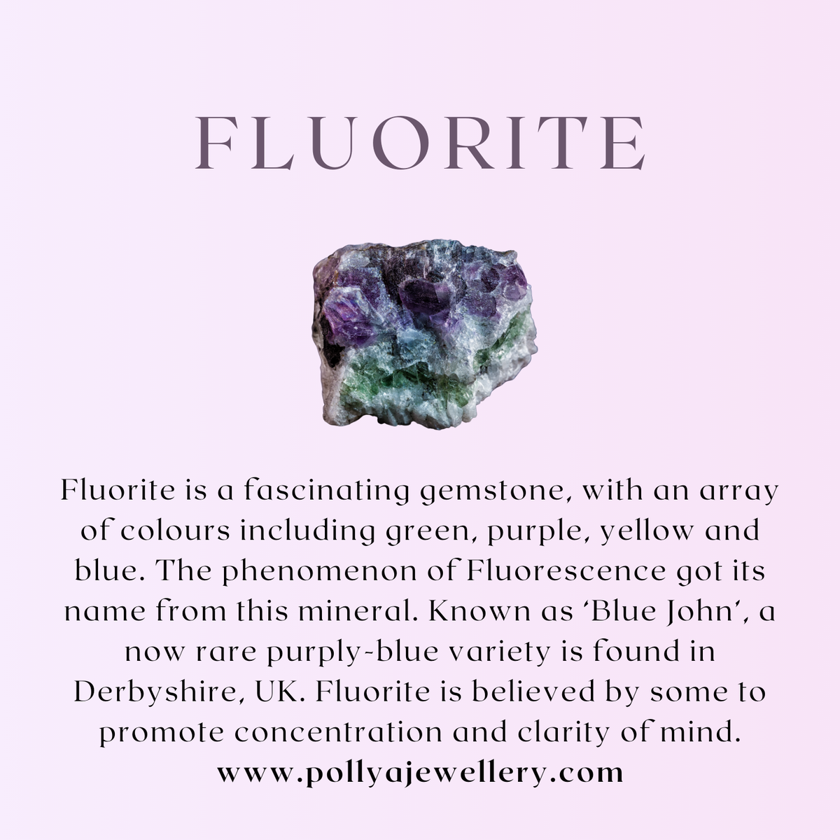 Dainty Fluorite Gemstone Bracelet