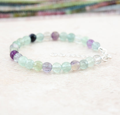 Fluorite Gemstone Bracelet