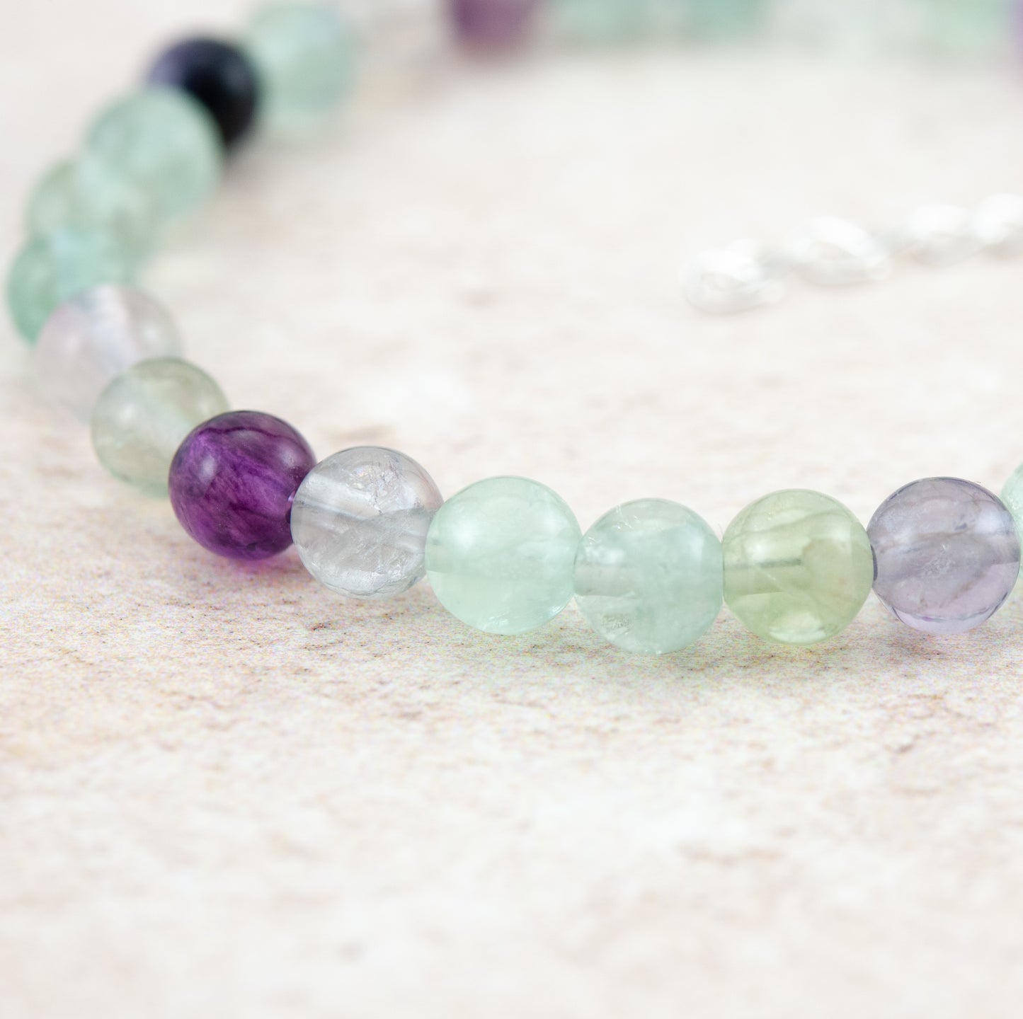 Fluorite Gemstone Bracelet