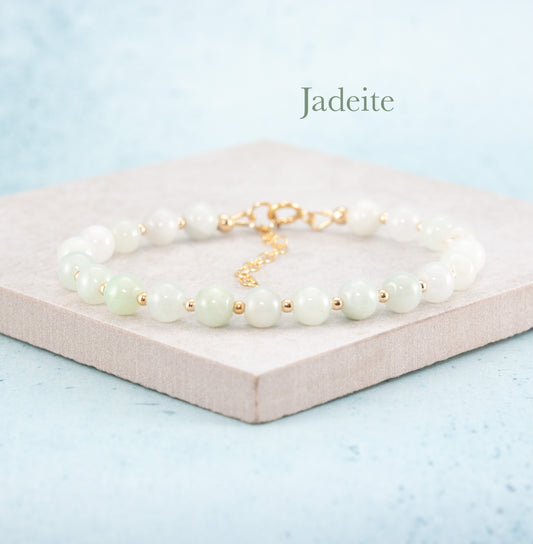 Jadeite Gemstone Bracelet