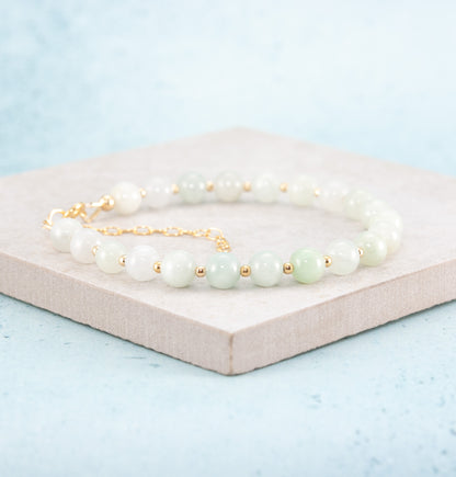Jadeite Gemstone Bracelet
