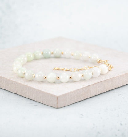Jadeite (Jade) Gemstone Bracelet