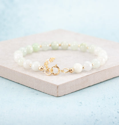 Jadeite Gemstone Bracelet