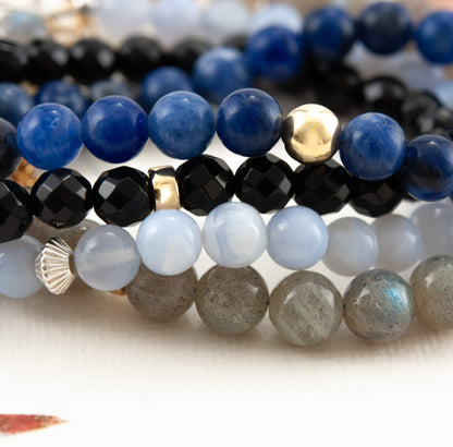 Labradorite Cube Bracelet