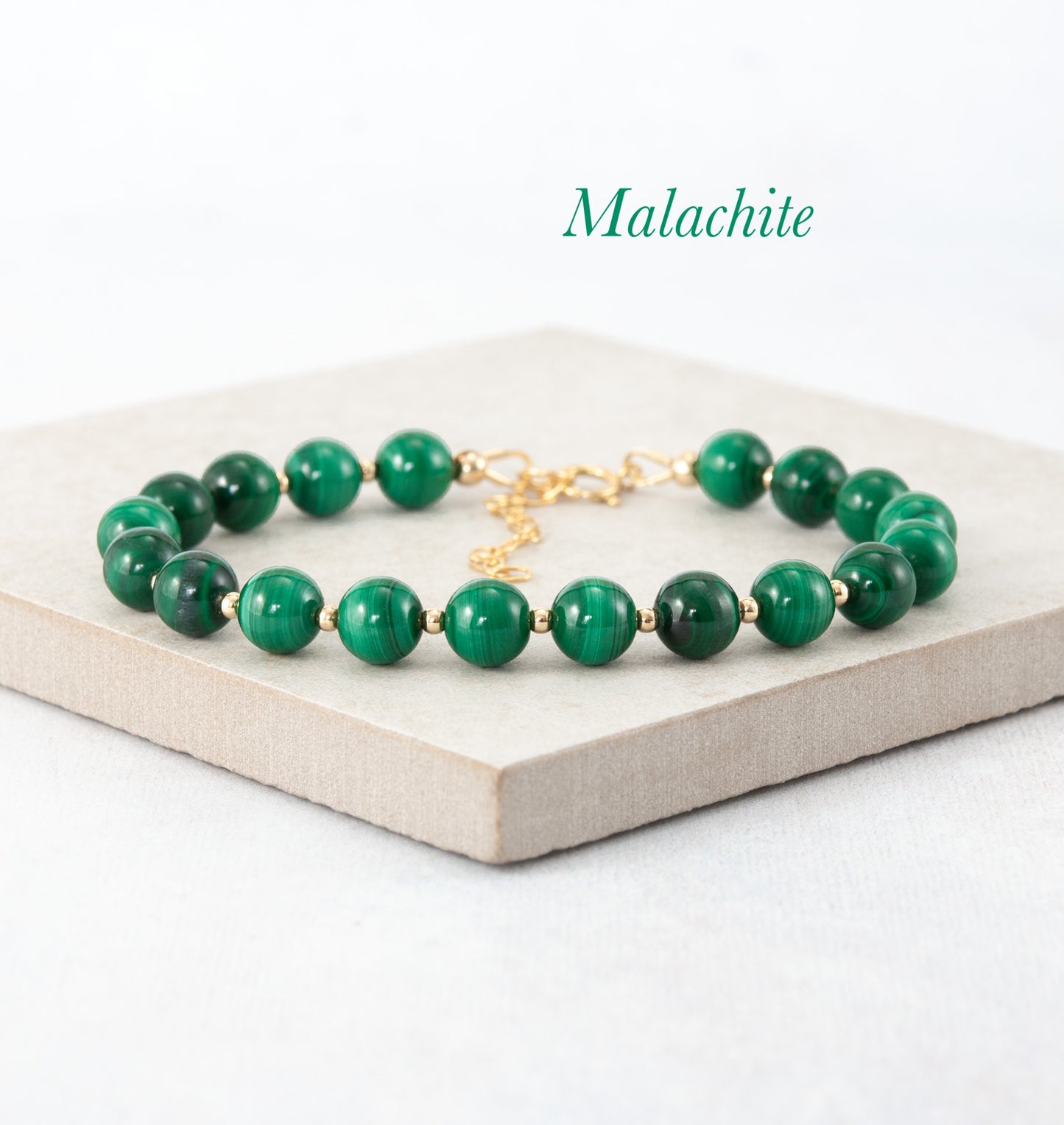 Malachite Gemstone Bracelet