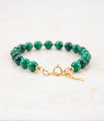 Malachite Gemstone Bracelet