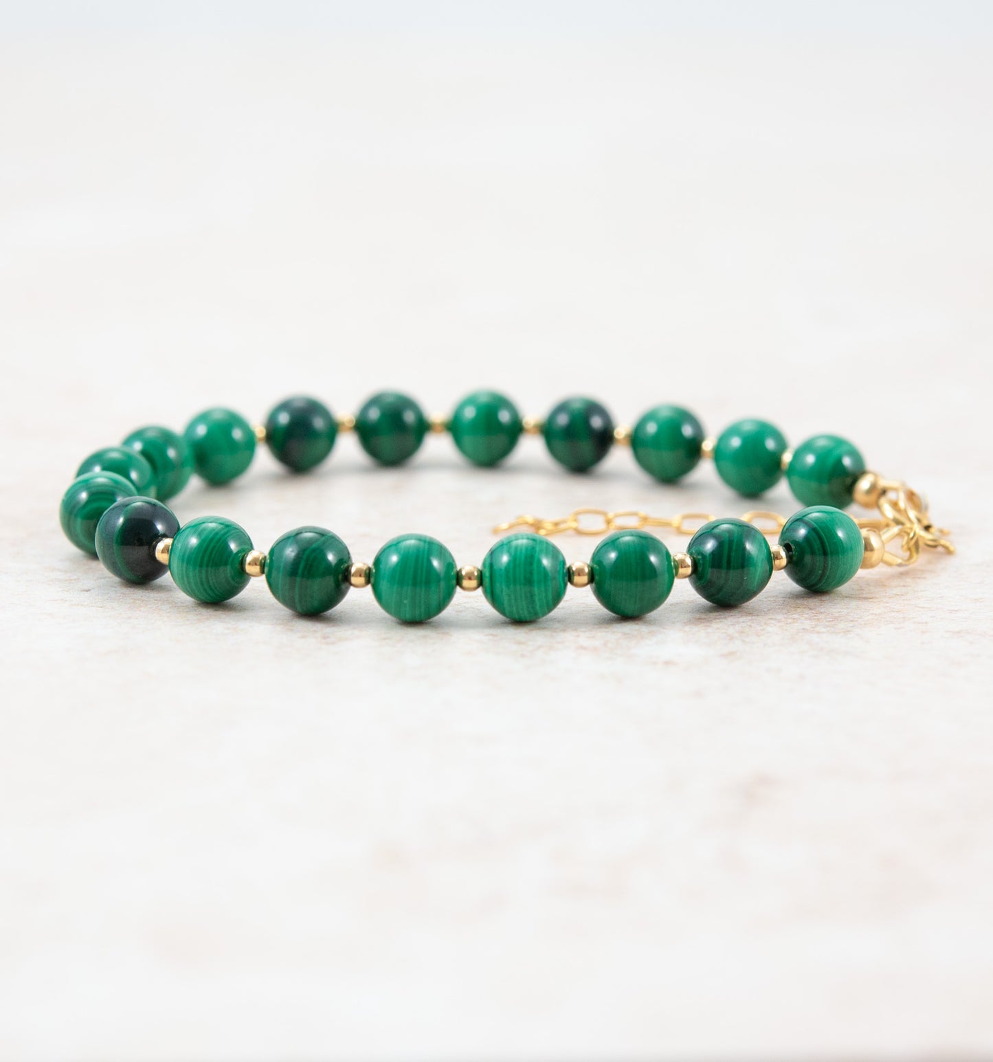 Malachite Gemstone Bracelet
