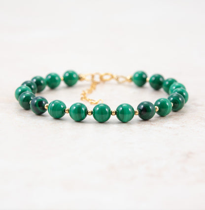 Malachite Gemstone Bracelet