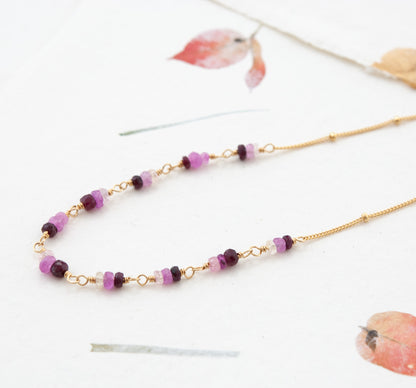Ruby Necklace