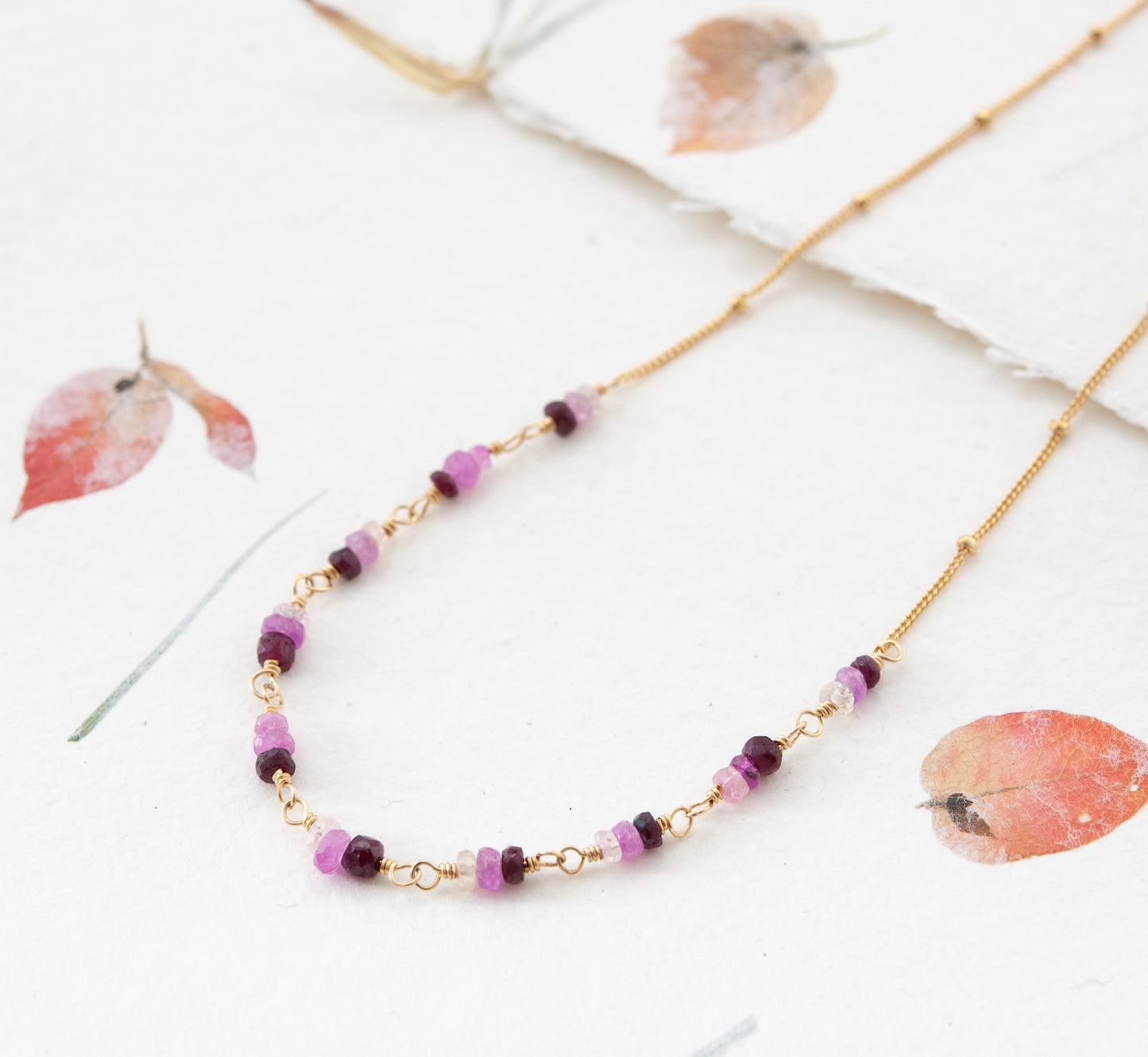 Ruby Necklace