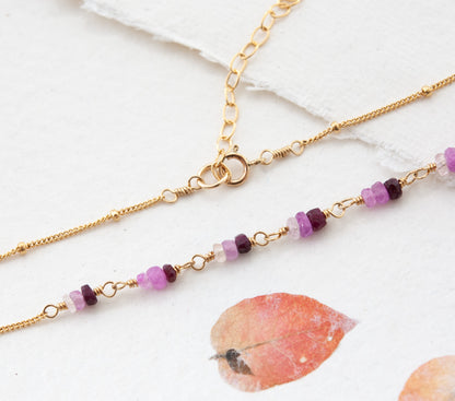 Ruby Necklace