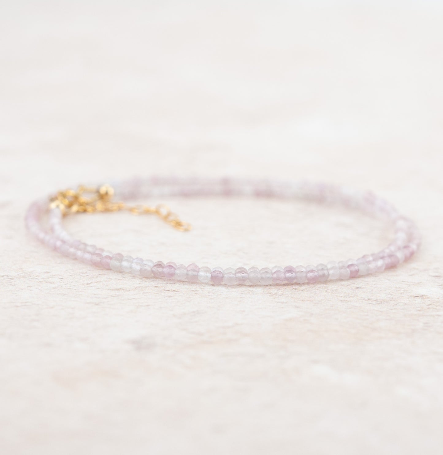 Dainty Rose Quartz Gemstone Necklace