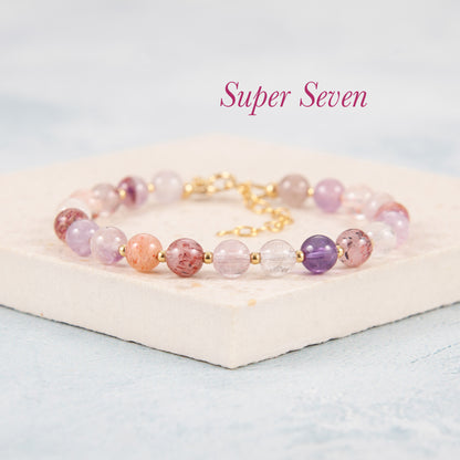 Super Seven Gemstone Bracelet
