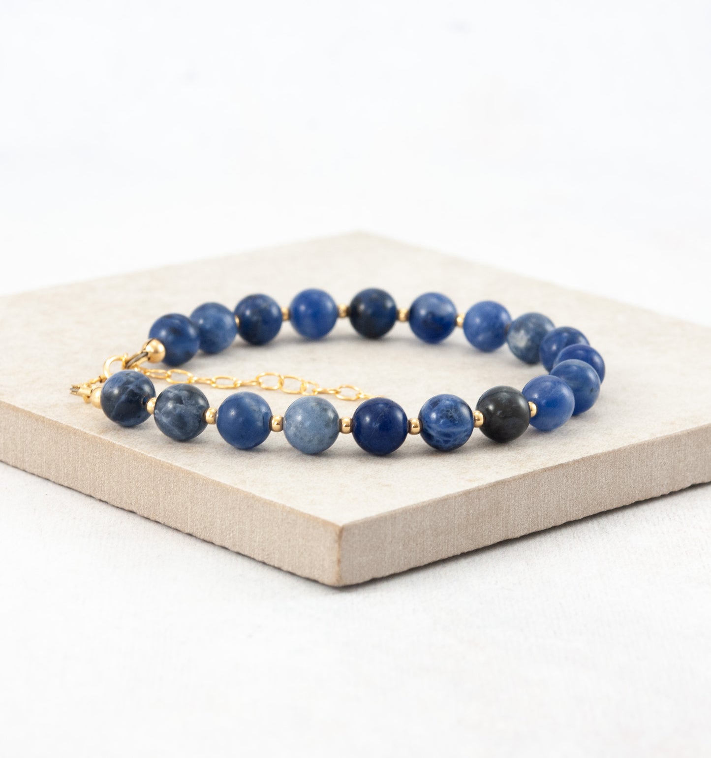 Sodalite Gemstone Bracelet (Grade A)