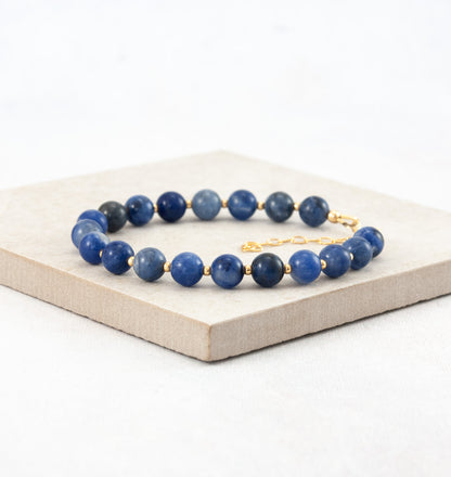 Sodalite Gemstone Bracelet (Grade A)