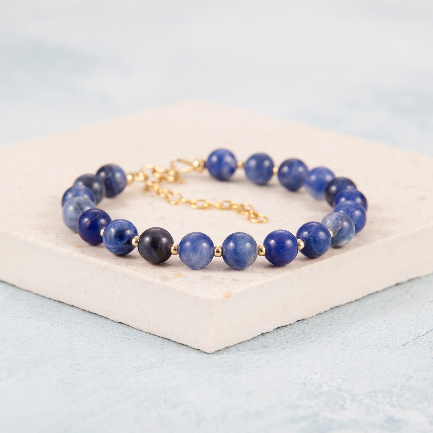 Sodalite Gemstone Bracelet (Grade A)