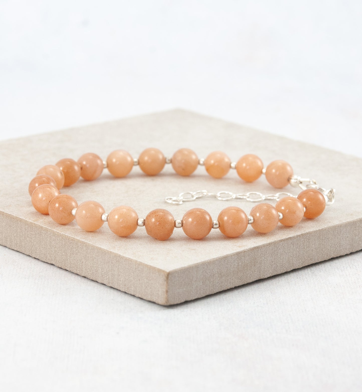 Sunstone Gemstone Bracelet