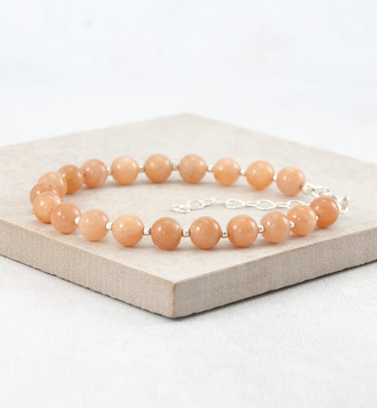 Sunstone Gemstone Bracelet