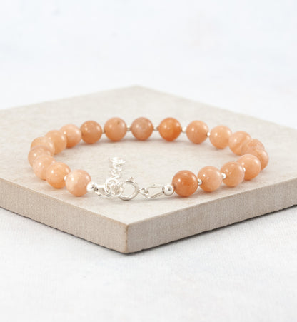 Sunstone Gemstone Bracelet