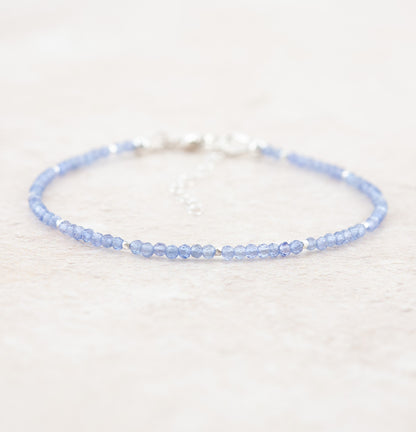 Dainty Tanzanite Bracelet (AAA Grade)