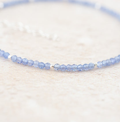 Dainty Tanzanite Bracelet (AAA Grade)