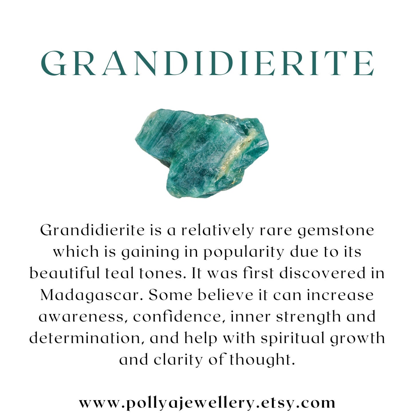 Dainty Grandidierite Gemstone Bracelet