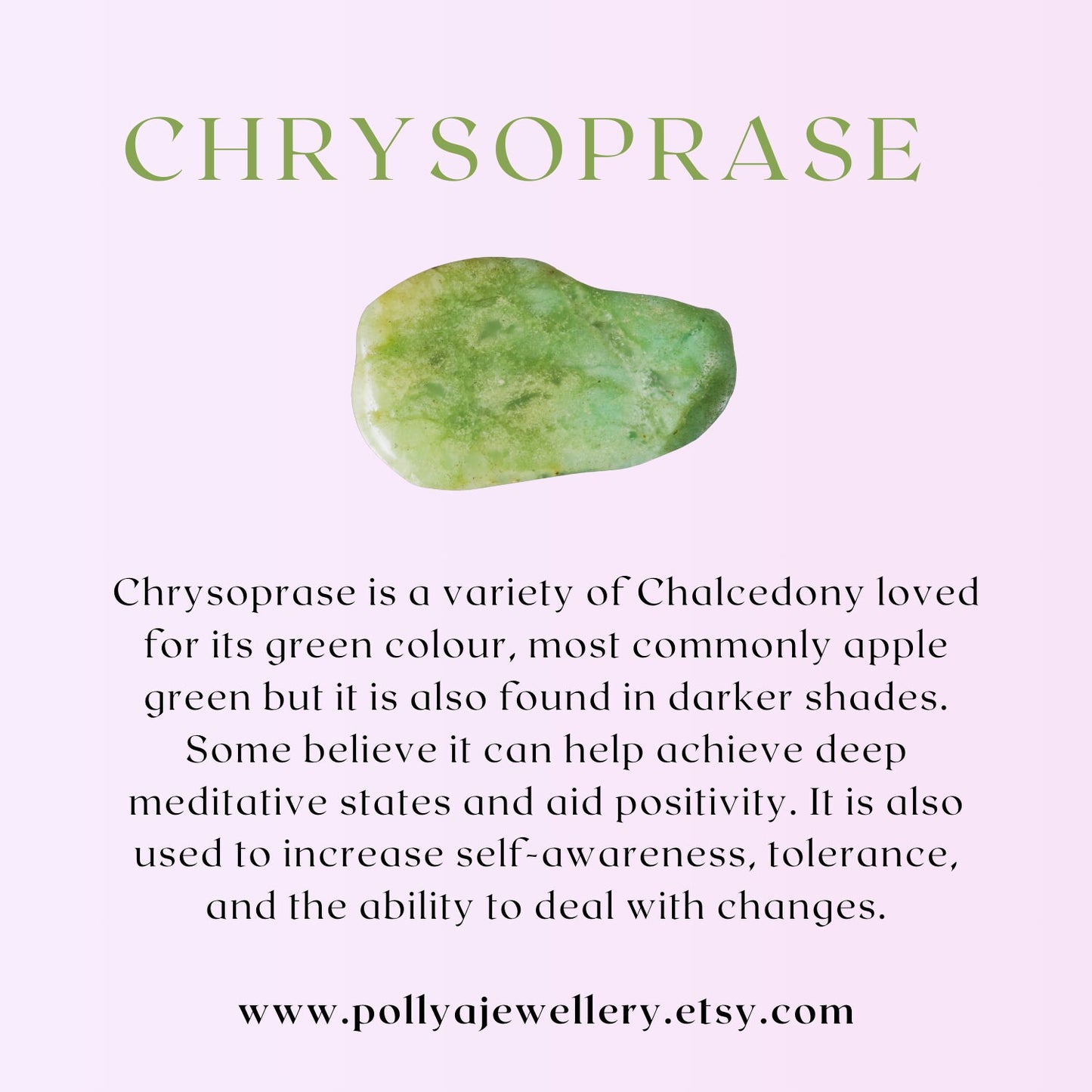 Dainty Chrysoprase Gemstone Bracelet