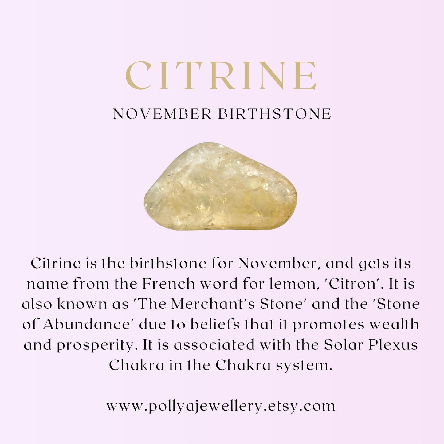 Raw Citrine Gemstone Bracelet