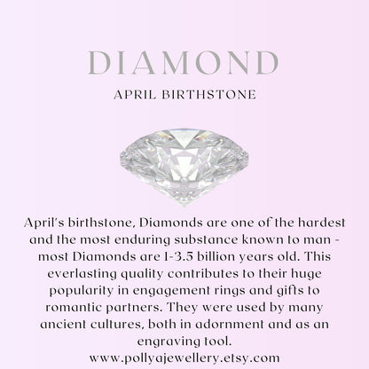 Dainty Raw Diamond Cube Bracelet