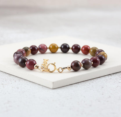 Mookaite Gemstone Bracelet