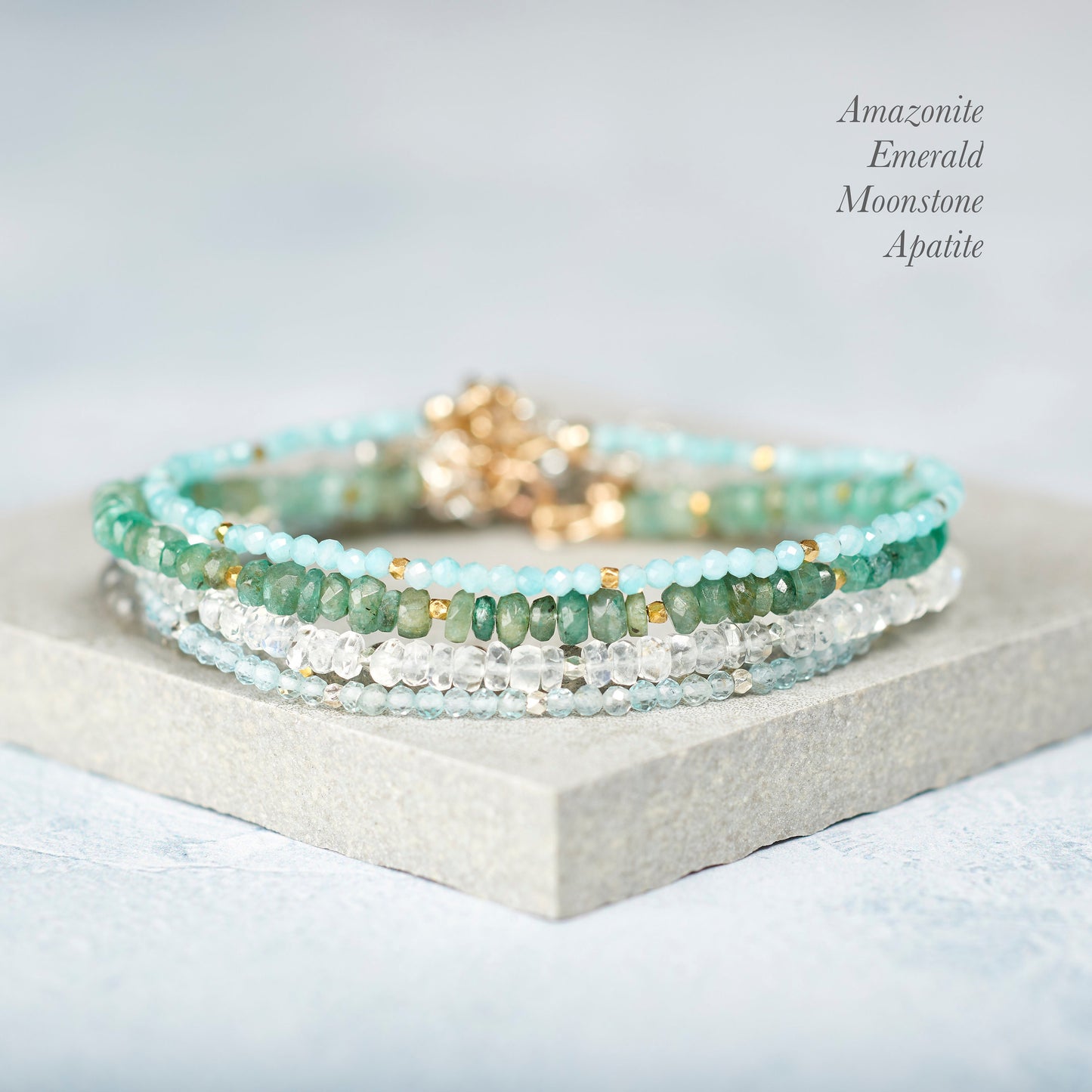 Amazonite Dainty Gemstone Bracelet