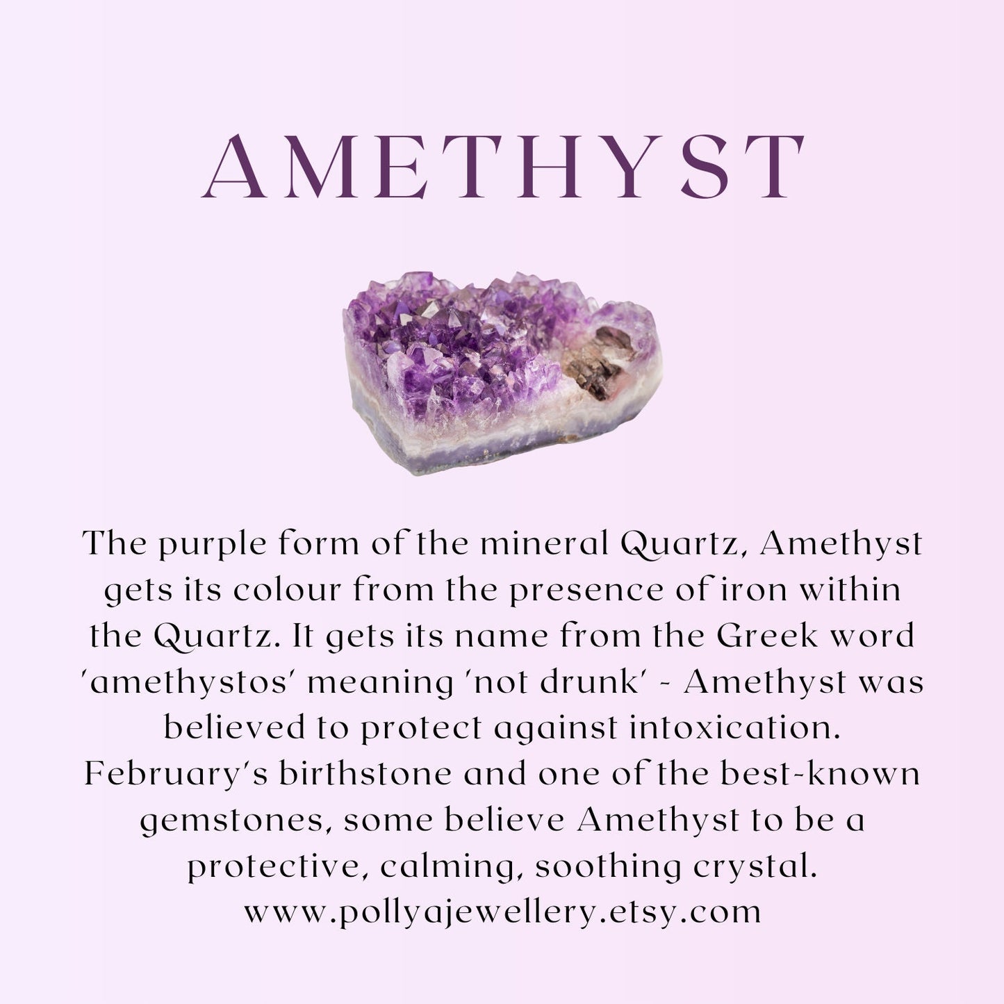 Amethyst, Aquamarine & Rose Quartz Dainty Gemstone Bracelet