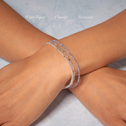 Dainty Tanzanite Bracelet (AAA Grade)