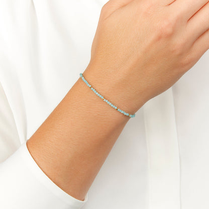 Amazonite Dainty Gemstone Bracelet