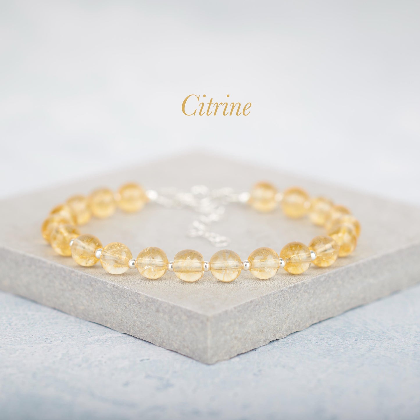 Citrine Gemstone Bracelet