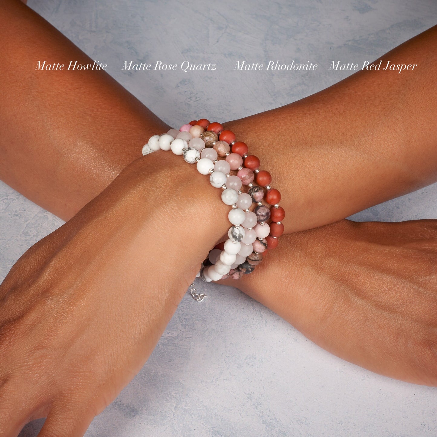 Rhodonite Gemstone Bracelet