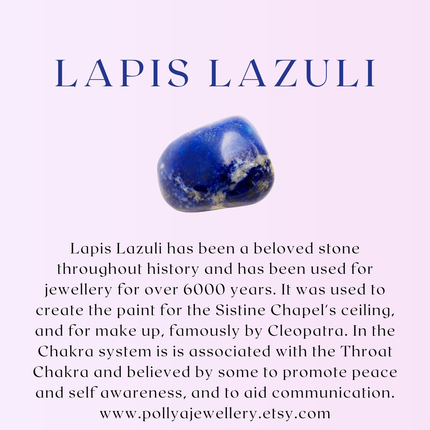 Dainty Lapis Lazuli Gemstone Cube Bead Bracelet