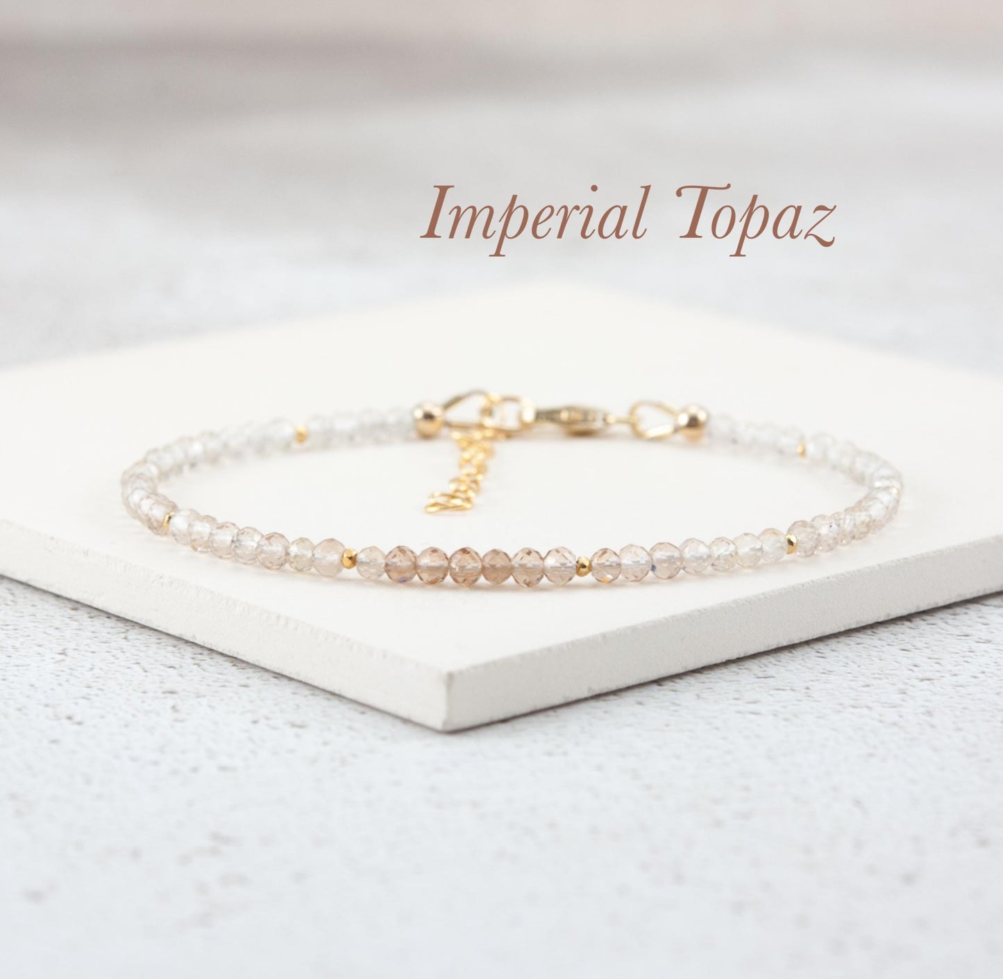 Dainty Birthstone Bracelet - Choose Your Birthstone