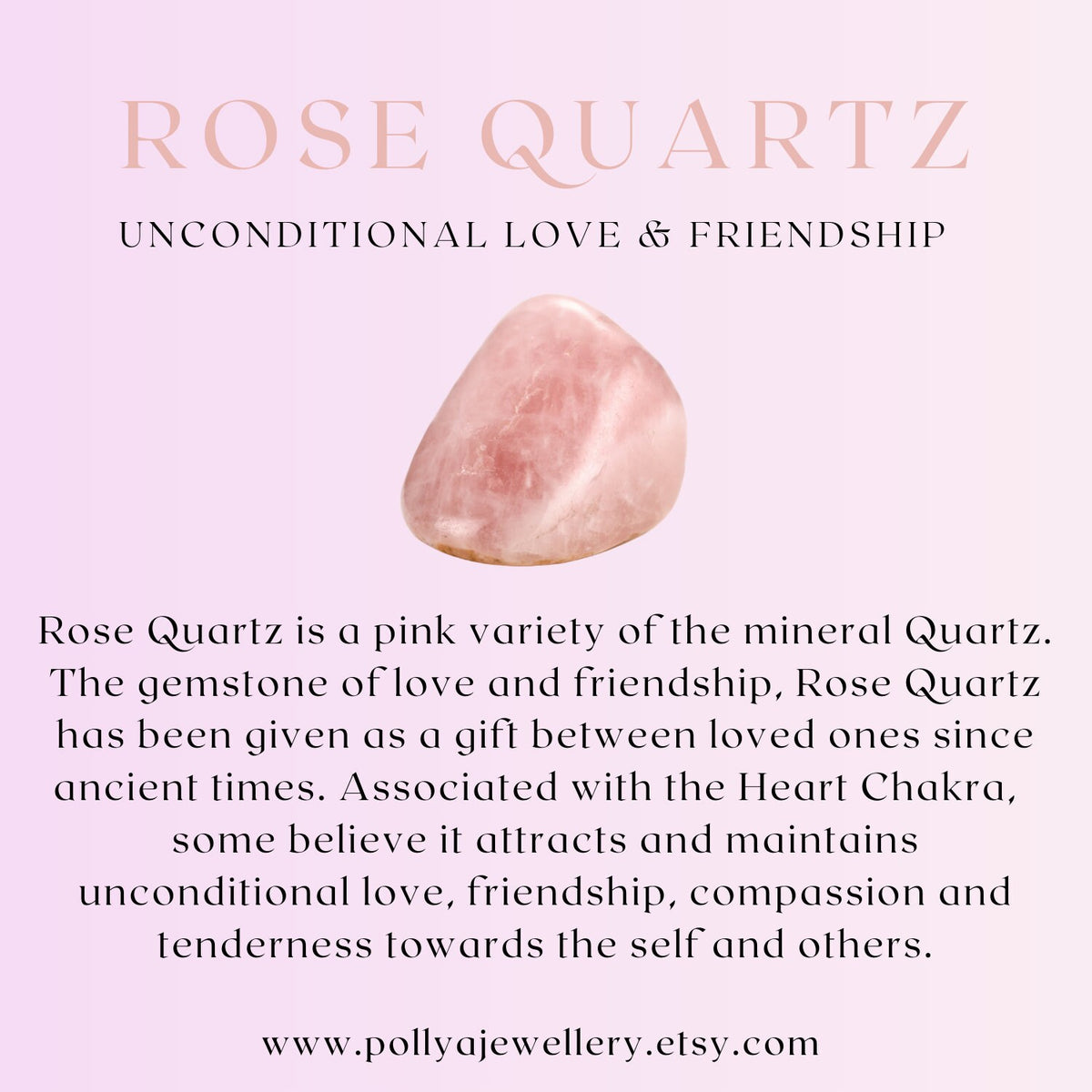 Rose Quartz & Sterling Silver or Gold Fill Bead Bracelet